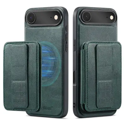 FIERRE SHANN 028 iPhone Air Fodral KonstLäder - Grön