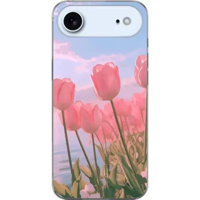 Mobilskal till Apple iPhone 17 Air med Rosa Tulpaner