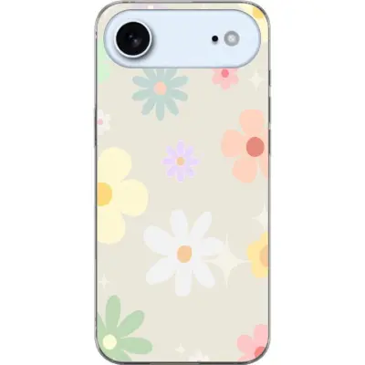 Mobilskal till Apple iPhone 17 Air med fejdande blommor