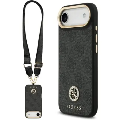 Guess 4G Strass Logo Case with Strap (iPhone Air)