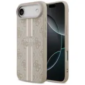 Guess iPhone Air Mobilskal MagSafe 4G Printed Stripes - Rosa