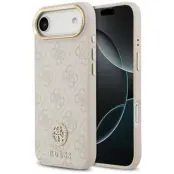 Guess Mobilskal till iPhone 17 Air Magsafe Strass Logo - Rosa