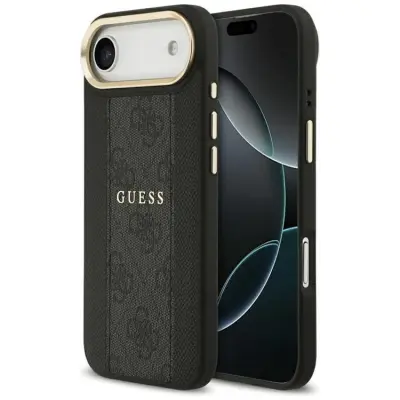 Guess iPhone Air Mobilskal MagSafe 4G Stripe - Svart