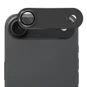 Hat Prince iPhone Air Härdat Glas Kameralinsskydd AR Metal - Svart