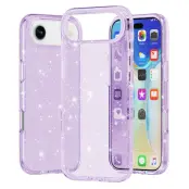 iPhone Air Mobilskal Glittrande Puderglitter - Lila