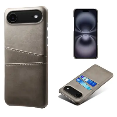 iPhone Air Mobilskal Korthållare Dual - Grå