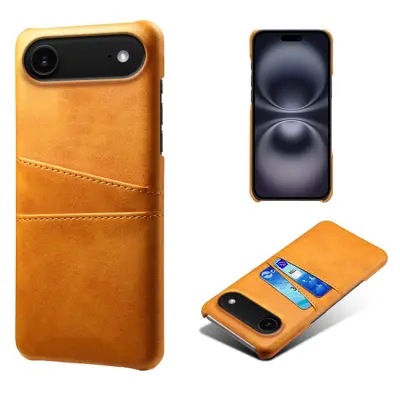 iPhone Air Mobilskal Korthållare Dual - Orange