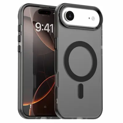 iPhone Air Mobilskal MagSafe Anti Drop Hybrid - Svart