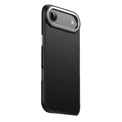 iPhone Air Mobilskal MagSafe Carbon Fiber - Svart/Silver