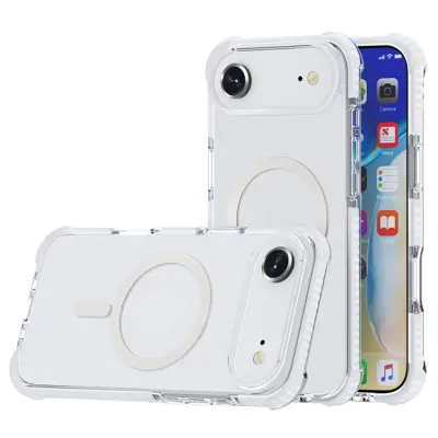 iPhone Air Mobilskal MagSafe Förstärkta Hörn Acrylic - Vit