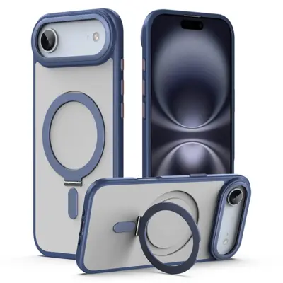 iPhone Air Mobilskal MagSafe Kickstand - Blå