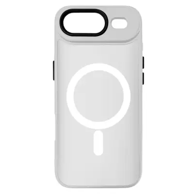 iPhone Air Mobilskal MagSafe Skin Touch - Transparent Vit