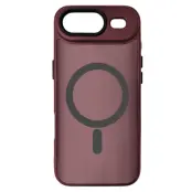 iPhone Air Mobilskal MagSafe Skin Touch - Vinröd