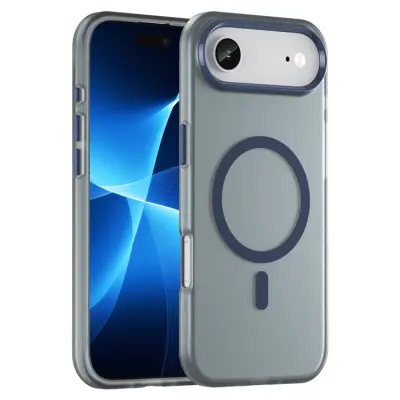 iPhone Air Mobilskal MagSafe Slim Matte Translucent - Mörkblå