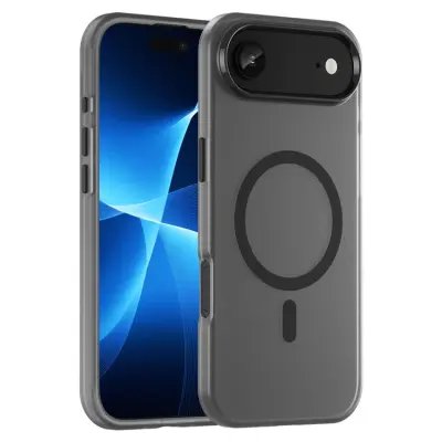 iPhone Air Mobilskal MagSafe Slim Matte Translucent - Svart