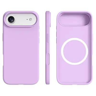 iPhone 17 Air Mobilskal MagSafe Ultra Thin Silicone - Dreamy Lila