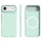 Mobilskal till iPhone 17 Air MagSafe Ultra Thin Silicone - Ljusgrön