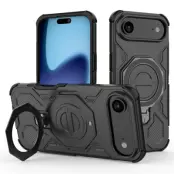 iPhone Air Mobilskal Rotating Kickstand - Svart