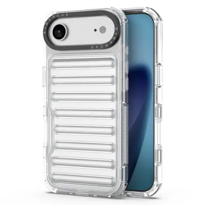 iPhone Air Mobilskal Stripe Design Detachable - Transparent