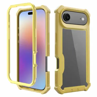 iPhone 17 Air Mobilskal TPU + PC Shockproof - Guld