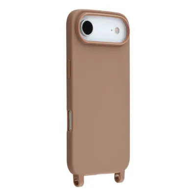 iPhone Air Mobilskal TPU med Hål för Rem - Brun