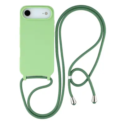 iPhone Air Mobilskal TPU Shockproof med Lanyard - Grön
