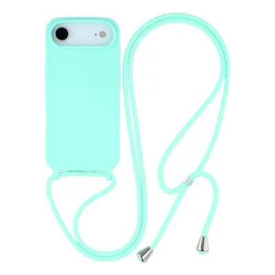 iPhone Air Mobilskal TPU Shockproof med Lanyard - Mintgrön