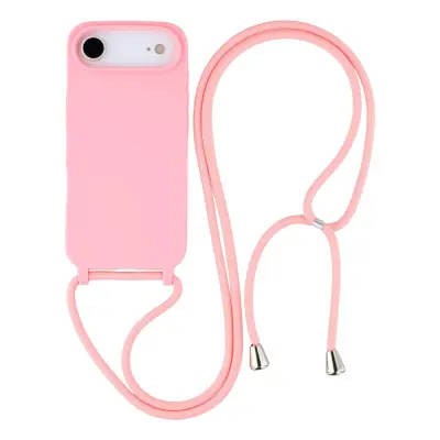 iPhone Air Mobilskal TPU Shockproof med Lanyard - Rosa
