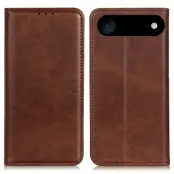 iPhone Air Plånboksfodral Äkta läder - Coffee