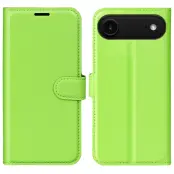 iPhone Air Plånboksfodral Litchi Texture läder - Grön
