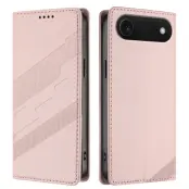 iPhone Air Plånboksfodral Punk Style Imprinted - Rosa