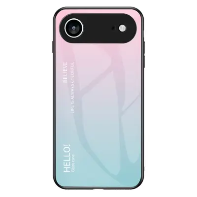 iPhone Air Mobilskal Anti-Scratch Gradient - Rosa/Blå