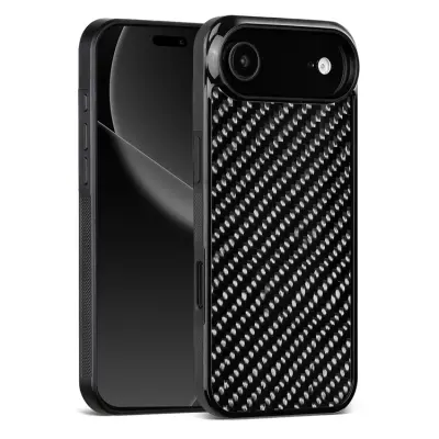 iPhone Air Mobilskal Aramid Fiber Shockproof - Svart