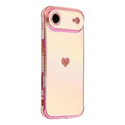 iPhone Air Mobilskal Dazzling Color Electroplated TPU - Rosa
