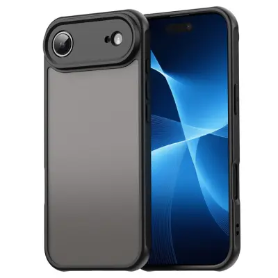 iPhone Air Mobilskal Frostade krockkuddar Drop Proof - Svart