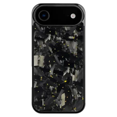 iPhone Air Mobilskal MagSafe Aramid Fiber Large Texture - Guld