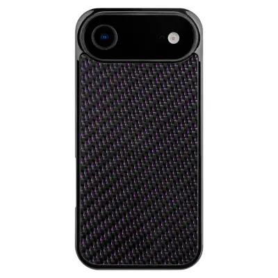 iPhone Air Mobilskal MagSafe Aramid Fiber Twill - Lila