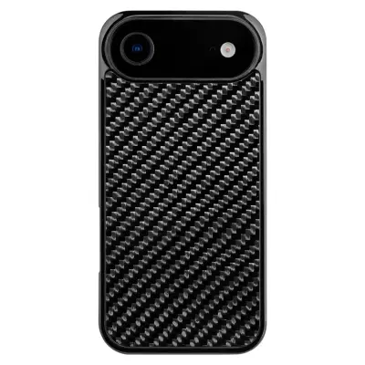 iPhone Air Mobilskal MagSafe Aramid Fiber Twill - Svart