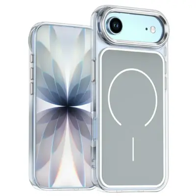 iPhone Air Mobilskal Magsafe Electroplated - Grå (Grå)