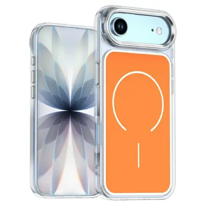 iPhone Air Mobilskal Magsafe Electroplated - Orange (Orange)