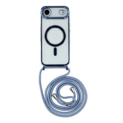 iPhone Air Mobilskal MagSafe Electroplating Edge TPU - Blå