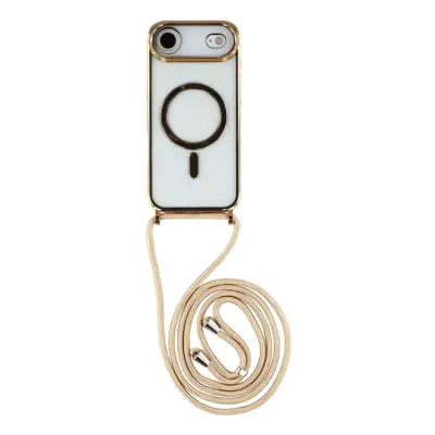 iPhone Air Mobilskal MagSafe Electroplating Edge TPU - Guld