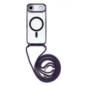 Mobilskal till iPhone Air MagSafe Electroplating Edge TPU - Lila