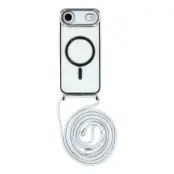 iPhone Air Mobilskal MagSafe Electroplating Edge TPU - Silver