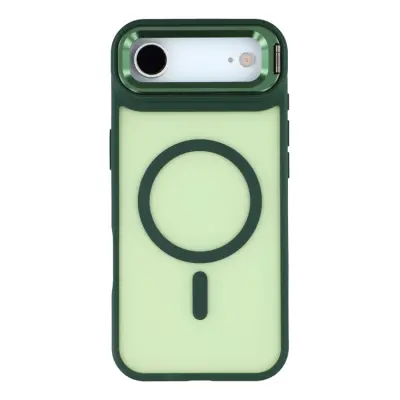 iPhone Air Mobilskal MagSafe Lins Kickstand - Grön
