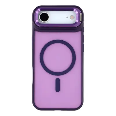 iPhone Air Mobilskal MagSafe Lins Kickstand - Lila