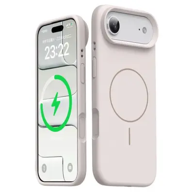 iPhone Air Mobilskal MagSafe Liquid Silikon (Antikvit)