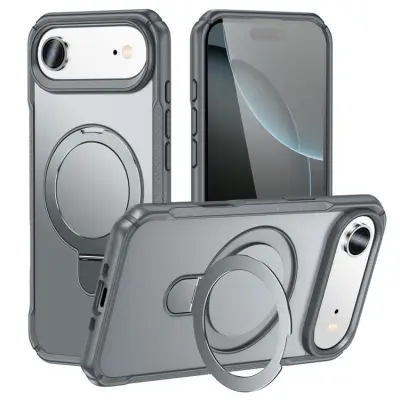 iPhone Air Mobilskal MagSafe Rotating Kickstand - Grå