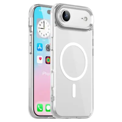 iPhone Air Mobilskal MagSafe TPU+PC - Transparent