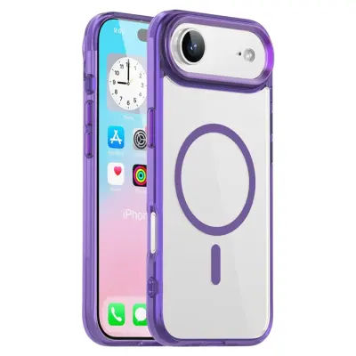 iPhone Air Mobilskal MagSafe TPU+PC - Lila